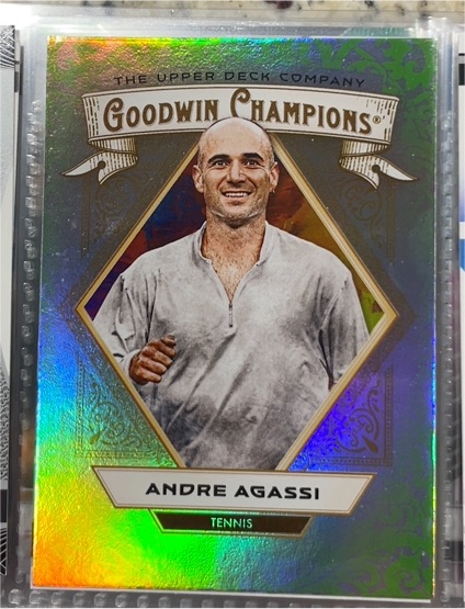 2025 Upper Deck Goodwin Champions #8 Andre Agassi — front