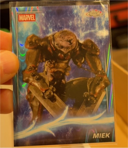 2025 Topps Chrome Marvel Studios #78 Miek — front