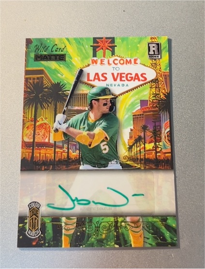 2025 Wild Card Matte #Jacob Wilson — front