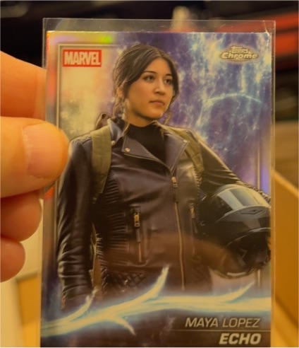 2025 Topps Chrome Marvel Studios #160 Maya Lopez Echo — front