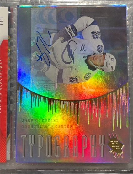 2025-26 Upper Deck SPx Typography #TYPE-SG Shane Gersich — front