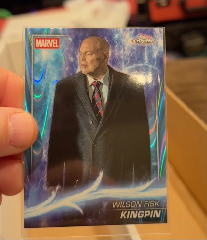 2025 Topps Chrome Marvel Studios #178 Wilson Fisk Kingpin — front