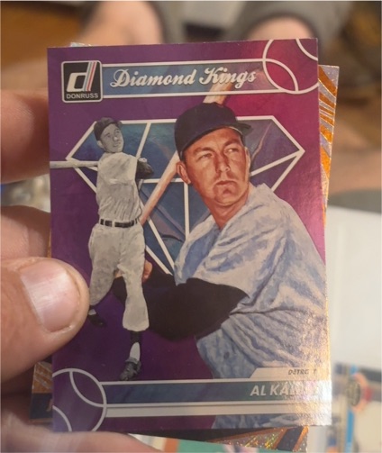 2023 Donruss #17 Al Kaline Diamond Kings — front