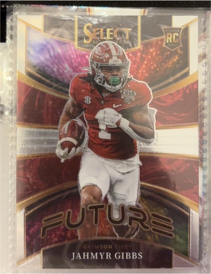2023 Panini Select Draft Picks Future #FUT-16 Jahmyr Gibbs — front