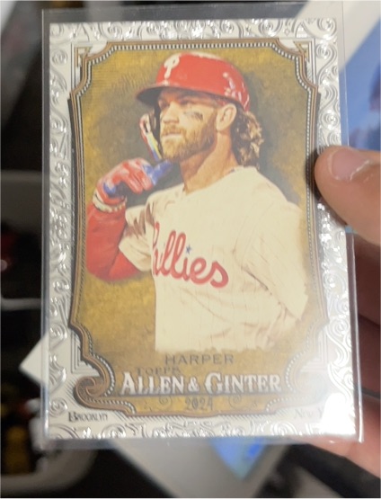 2024 Topps Allen & Ginter #60 Bryce Harper — front