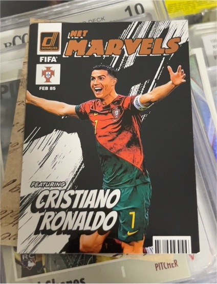 2022-23 Donruss Net Marvels #18 Cristiano Ronaldo — front