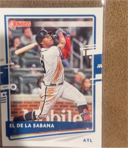 2020 Donruss #170 Ronald Acuna Jr. El De La Sabana — front