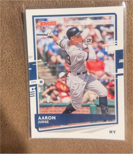 2020 Panini Donruss #111 Aaron Judge — front