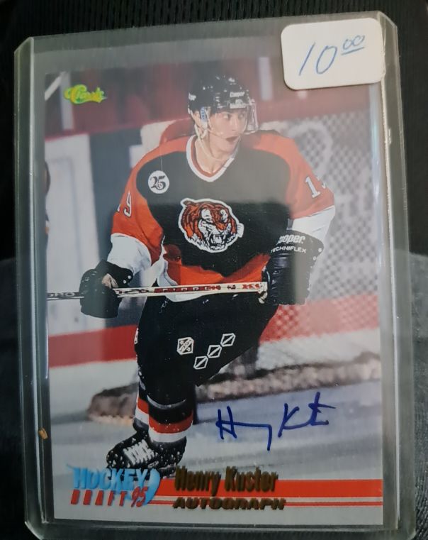 1995 Classic Draft 95 #63 Henry Kuster Medicine Hat Tigers — front