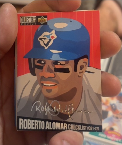 1994 Upper Deck Collector's Choice #321 Roberto Alomar — front