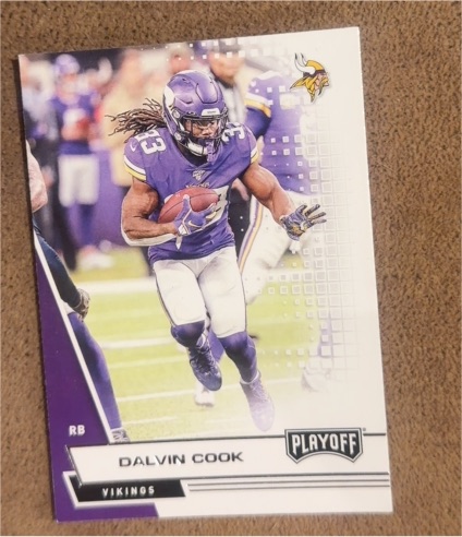 2020 Panini Playoff #154 Dalvin Cook — front