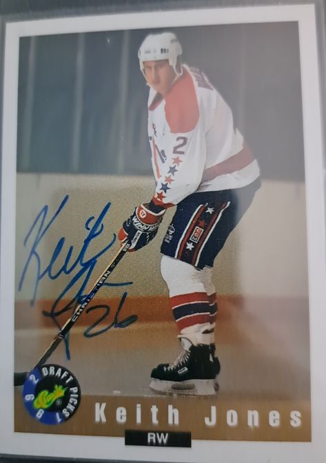 1992 Classic Draft Picks #96 Keith Jones — front