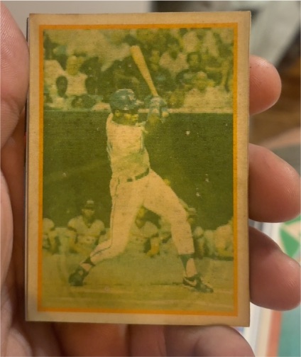 1986 Sportflics #44 Reggie Jackson — front