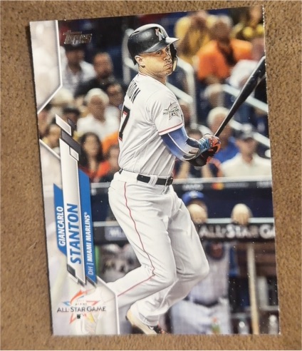 2020 Topps Update #U-229 Giancarlo Stanton — front