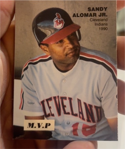 1990 Rookies Superstars MVP #4 Sandy Alomar Jr. — front