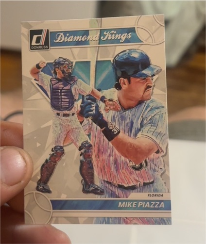 2023 Donruss Diamond Kings #20 Mike Piazza — front