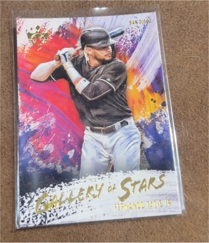 2020 Panini Diamond Kings #GOS-15 Fernando Tatís Jr. Gallery of Stars — front