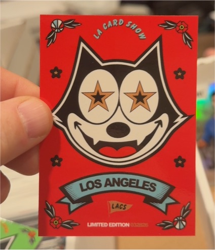 2026 LA Card Show Limited Edition Felix the Cat #033/250 — front