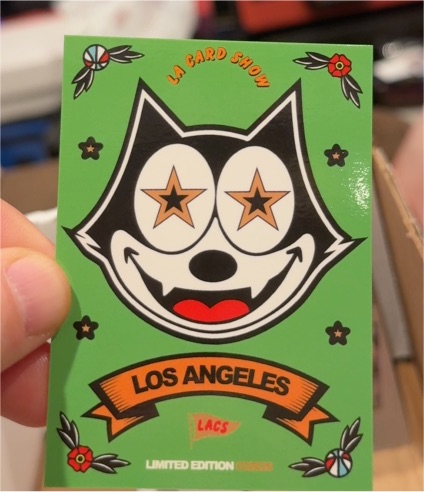 2025 LA Card Show Limited Edition Felix the Cat — front