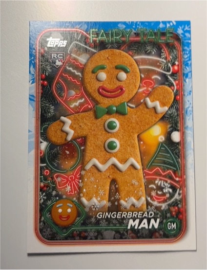 2024 Topps Holiday #GM-1 Gingerbread Man — front