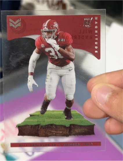 2023 Panini Chronicles Draft Picks Magnitude #14 Will Anderson Jr — front