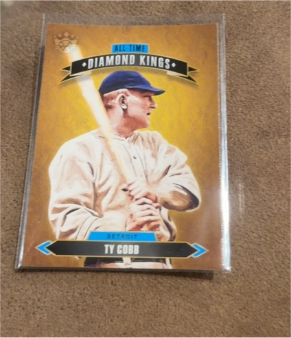 2020 Panini Diamond Kings #ATDK-20 Ty Cobb — front
