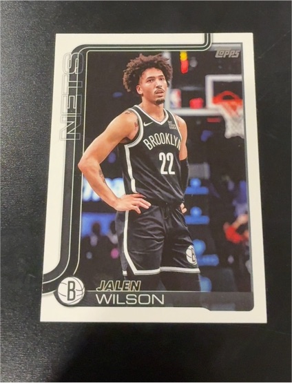 2025-26 Topps #12 Jalen Wilson — front