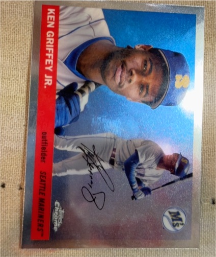 2025 Topps Chrome Platinum Anniversary #405 Ken Griffey Jr. — front