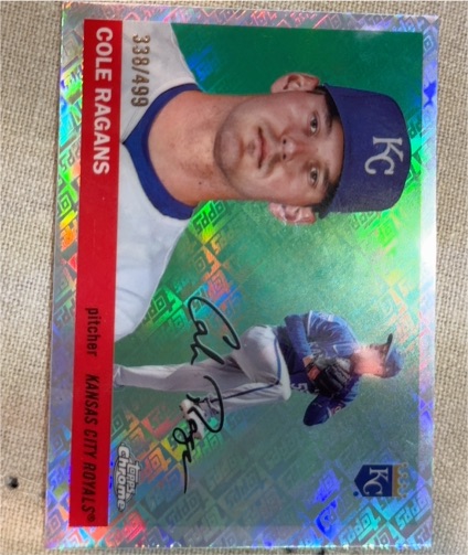 2025 Topps Chrome Platinum #15 Cole Ragans — front