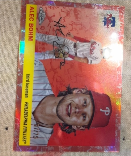2025 Topps Chrome Platinum #189 Alec Bohm — front