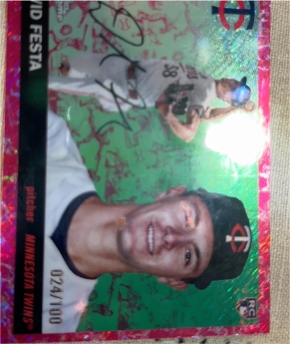 2025 Topps Chrome Platinum #369 David Festa — front