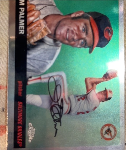 2025 Topps Chrome Platinum #306 Jim Palmer — front