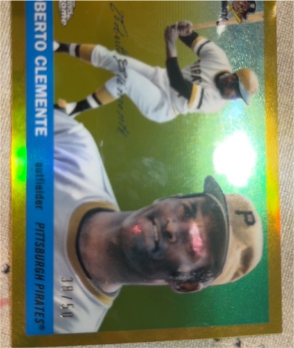 2025 Topps Chrome Platinum Anniversary #403 Roberto Clemente — front