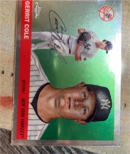 2025 Topps Chrome Platinum Anniversary #144 Gerrit Cole — front