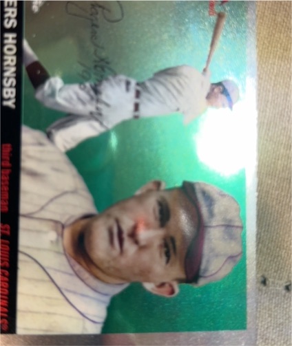 2025 Topps Chrome Platinum #443 Rogers Hornsby — front