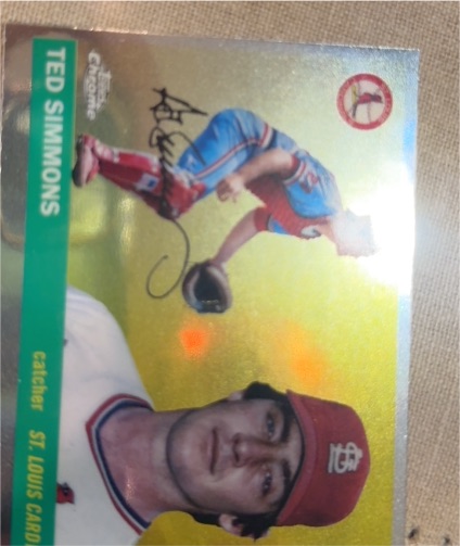 2025 Topps Chrome Platinum #270 Ted Simmons — front