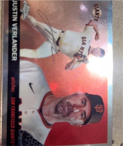 2025 Topps Chrome Platinum #66 Justin Verlander — front