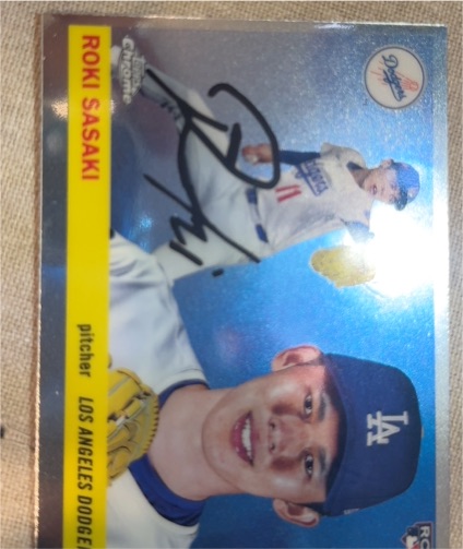 2025 Topps Chrome Platinum Anniversary #239 Roki Sasaki — front