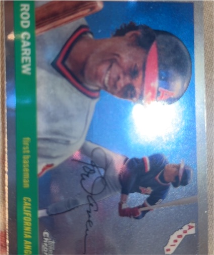 2025 Topps Chrome Platinum #347 Rod Carew California Angels — front