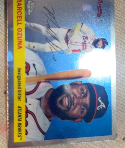 2025 Topps Chrome Platinum #97 Marcell Ozuna — front
