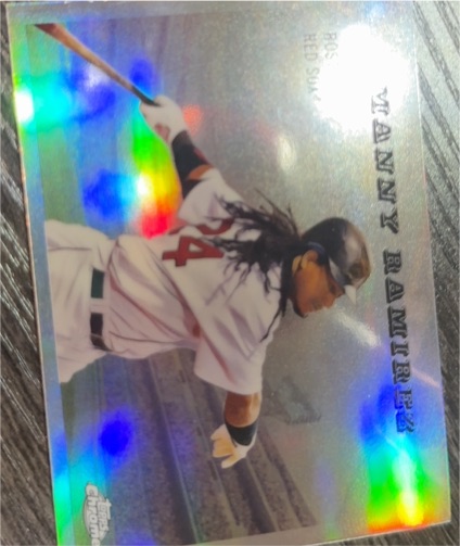 2025 Topps Chrome Platinum #55RS-12 Manny Ramirez Rails and Sails Insert — front