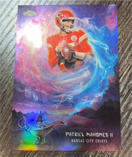2025 Topps Chrome #GG-3 Patrick Mahomes II Game Genies — front
