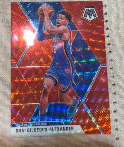 2019-20 Panini Mosaic #133 Shai Gilgeous-Alexander — front