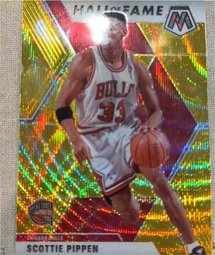 2019-20 Panini Mosaic #292 Scottie Pippen Hall of Fame — front