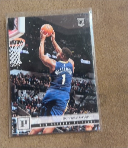 2019-20 Panini Chronicles #120 Zion Williamson — front