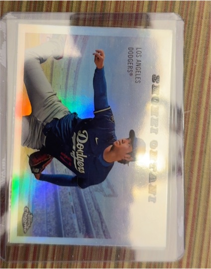 2025 Topps Chrome Platinum #55RS-19 Shohei Ohtani 1955 Topps Rails and Sails — front