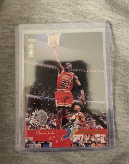 1995-96 Upper Deck Collector's Choice #195 Michael Jordan — front