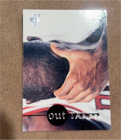 1994 Upper Deck Rare Air Out Takes #51 Michael Jordan — front