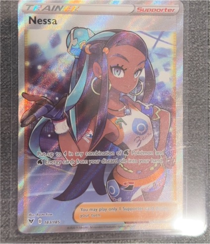 2020 Pokémon Vivid Voltage #183 Nessa — front