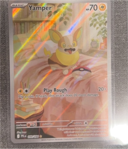 2025 Pokémon Me02 #099 Yamper — front